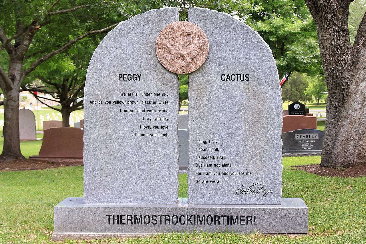 Cactus Pryor's grave marker